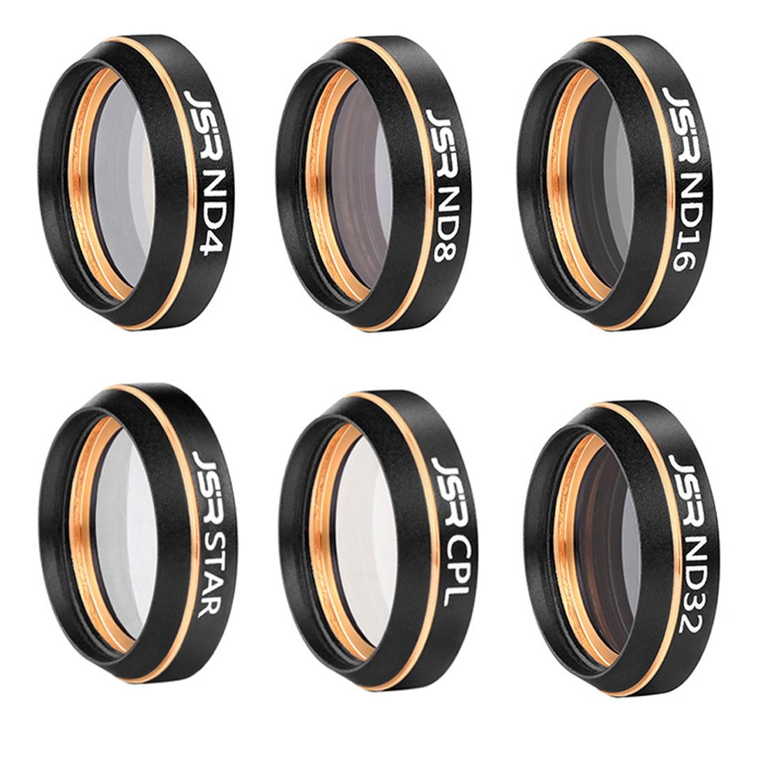 6-In-1 Hd Drone Lens Filter Kit For Dji Mavic Air - Star Effect Nd4 Nd8 Nd16 Nd32 Cpl-1915197219611480065