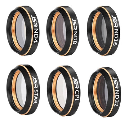 6-In-1 Hd Drone Lens Filter Kit For Dji Mavic Air - Star Effect Nd4 Nd8 Nd16 Nd32 Cpl-1915197219611480065