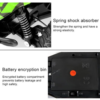 1 16 Wireless R / C Drift Car - 2.4G Remote Control Off-Road 4Wd Red-1964932154395856902