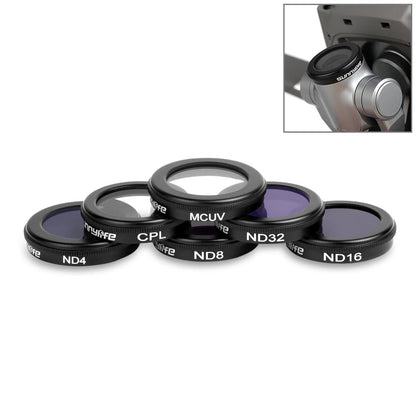 6-In-1 Lens Filter Kit For Dji Mavic 2 / Zoom - Hd Mcuv Cpl Nd Filters-1915197104985346048