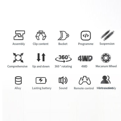 Alloy Remote Control Excavator For Engineering Projects-1915197845334528003