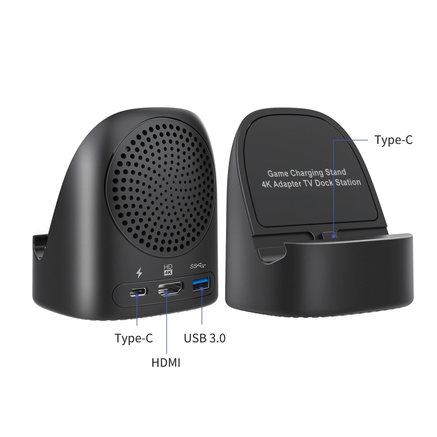 4K Tv Dock With Game Charging And Adapter-1915197921909936132