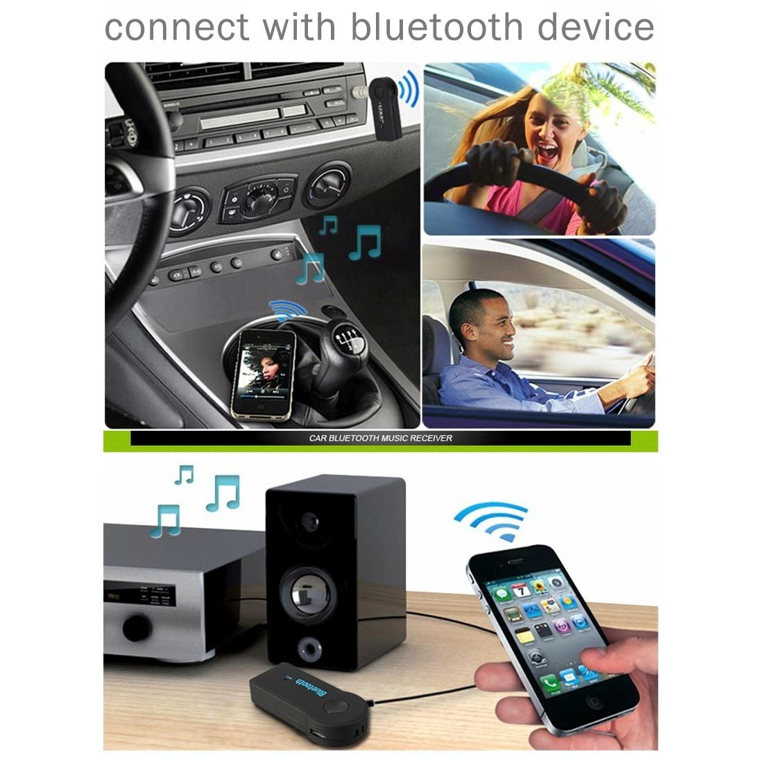 Wireless Music Receiver For Iphone / Ipad / Car / Headphone / Stereo - Portable Mini Boombox-1915196510086238217
