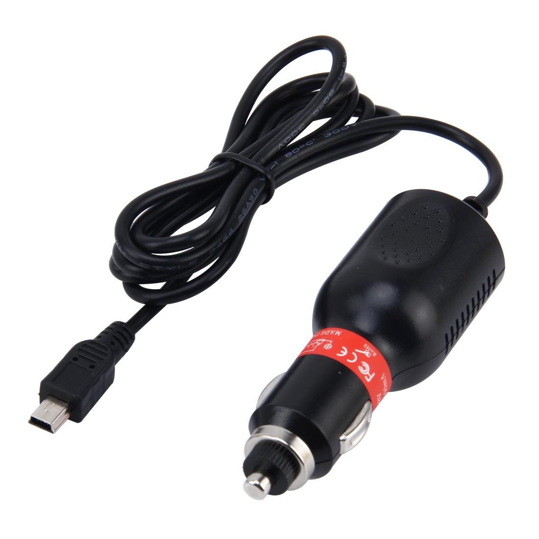 Universal Car Charger For Dvr Camera Gps - 10V To 48V Input 5V 2A Output-1915198060674289664