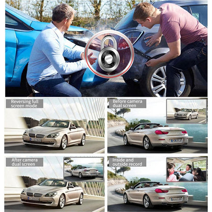 Full Hd 1080P 3-Channel Car Dvr With 4 Ips Screen 5Mp Camera And 170 Degree Wide Angle-1915197525934084102