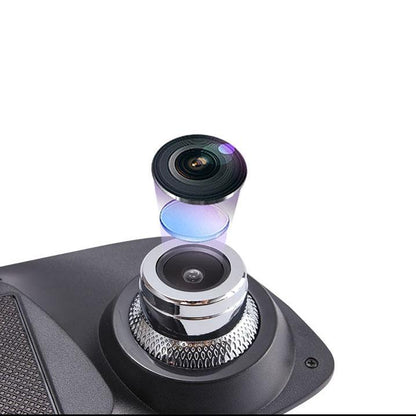 720P Dual Channel Car Black Box With 5 Ips Touch Screen Rear View Mirror-1915197505675595780