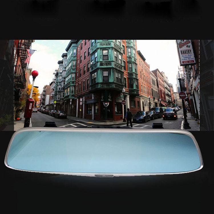 720P Dual Channel Car Black Box With 5 Ips Touch Screen Rear View Mirror-1915197505675595782