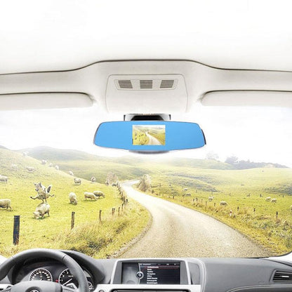 720P Dual Channel Car Black Box With 5 Ips Touch Screen Rear View Mirror-1915197505675595784