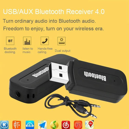 Portable Bluetooth Audio Adapter For M1 Player - Black-1915196744891764743