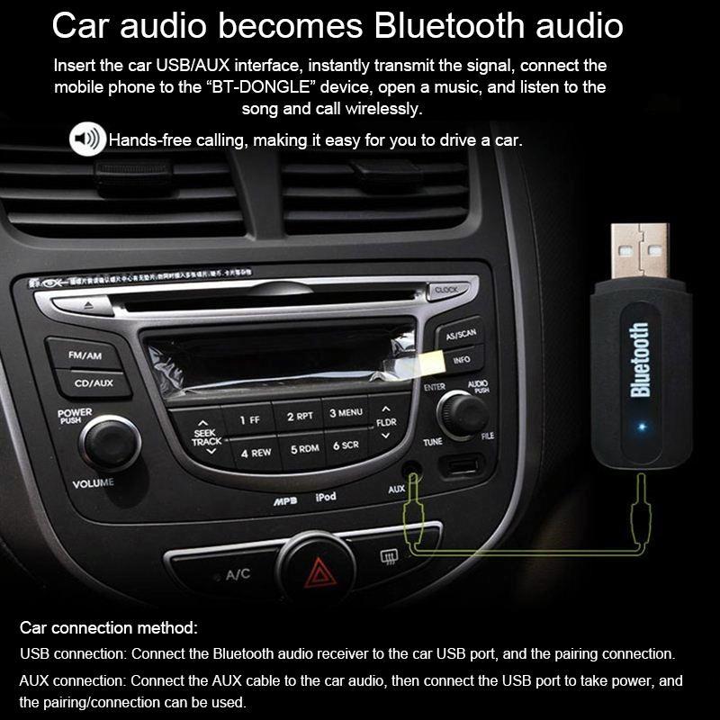 Portable Bluetooth Audio Adapter For M1 Player - Black-1915196744891764744