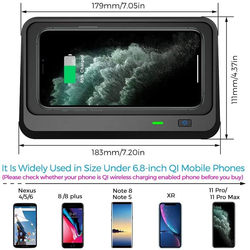 10W Wireless Charger For Land Rover Discovery Sport 2015-2019-1915197580904632327