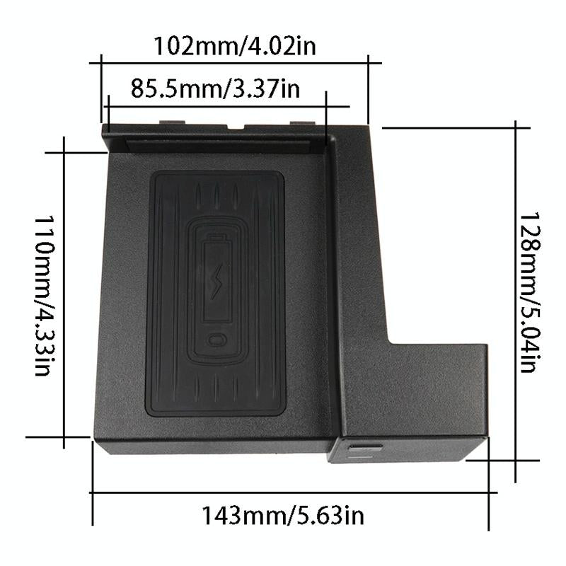 10W Wireless Charger For Mercedes-Benz C / Glc - Qi Standard-1915197396766298117