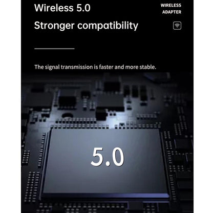 2-In-1 Bluetooth Adapter With Lcd Display - Black-1915196712738230278