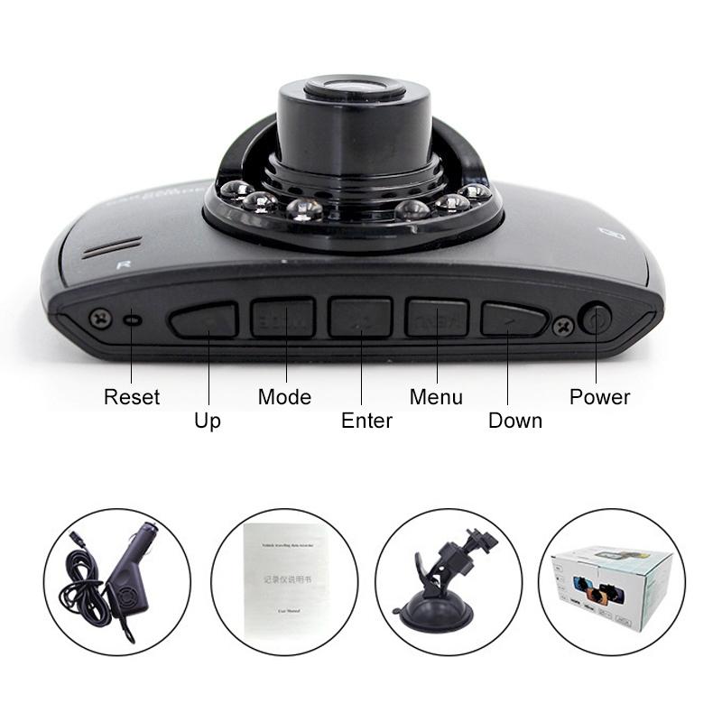 2.4 Car Dvr With Parking Monitoring & Loop Recording - 480P-1915197713574662146