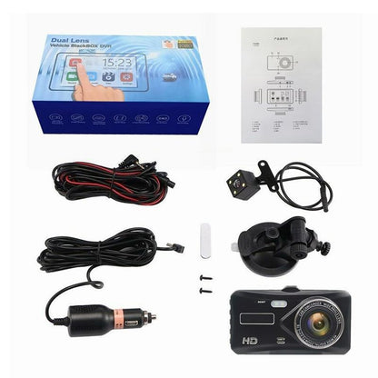 1080P Dual-Recording Driving Recorder With Night Vision And Loop Recording-1915198033524559876