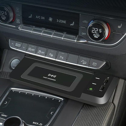 15W / 10W Wireless Charger For Audi Q5L 2018-2022 - Qi Standard-1915197516341710853