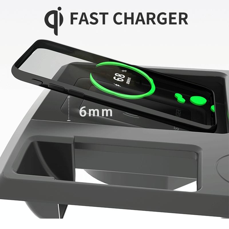 15W / 10W Wireless Charger For Audi Q3 2019-2022 - Qi Standard-1915197092477931522