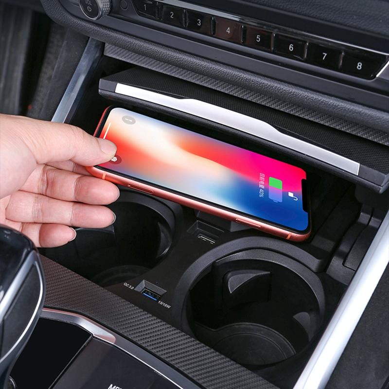 Wireless Car Charger For Bmw 3 Series 2020-2022 - 10W Qi Quick Charge-1915197767177867270