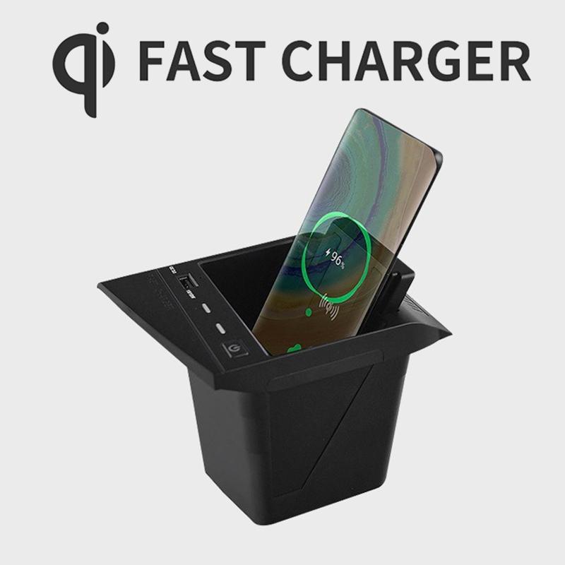 Wireless Charger For Lexus Es 2018-2022 - 10W Qi Standard Quick Charging-1915198075358547970