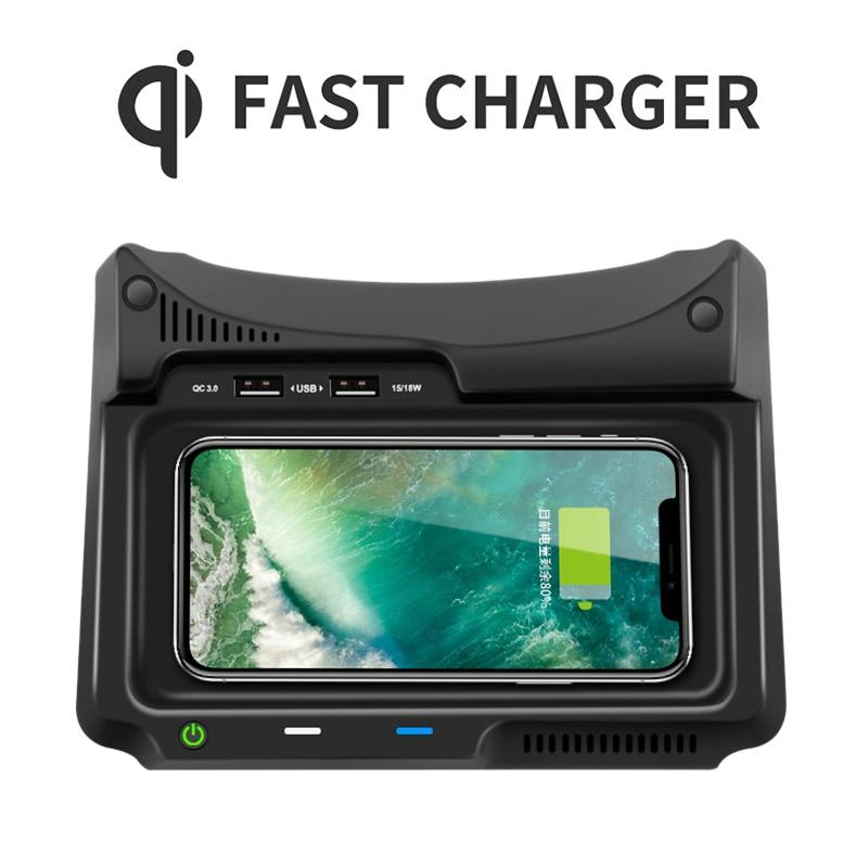 Wireless Charger For Honda Cr-V 2017-2019 - 10W Qi Standard Quick Charge-1915197417591017474