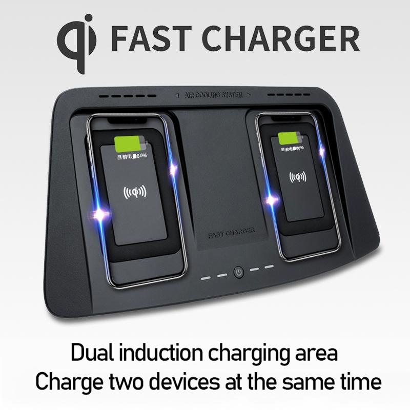 Wireless Charger For Toyota Highlander 2015-2021 - 10W Qi Quick Charge-1915197262141722626