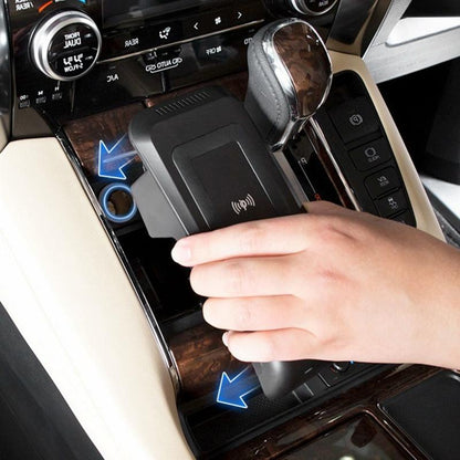 10W Qi Wireless Charger For Toyota Alphard 2018-2021-1915197863814631428
