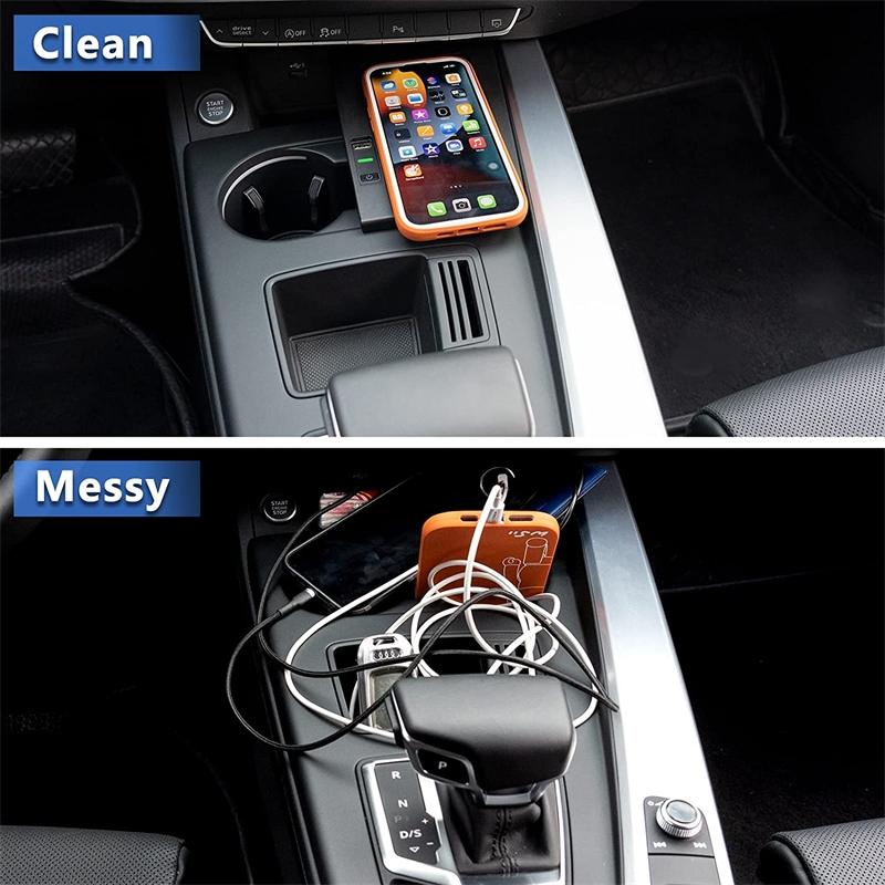 15W Wireless Charger For Audi A4 A5 S4 S5 2017-2021 - Qi Standard-1915197246719266821