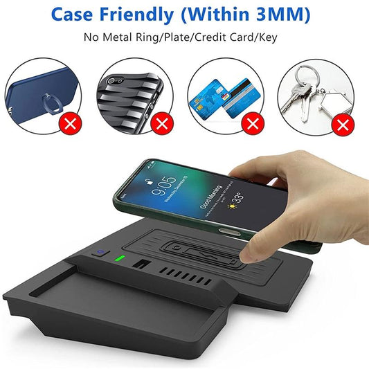 15W Wireless Charger For Subaru Xv 2018-2021 - Qi Standard-1915197107191549953