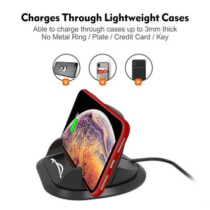 2-In-1 Wireless Charger And Phone Holder - No Code-1915197910857945090