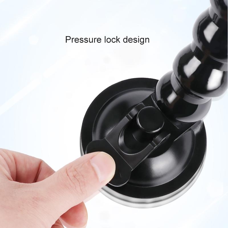 Flexible Suction Cup Mount With Cold Shoe And Phone Clamp-1915196723668586501