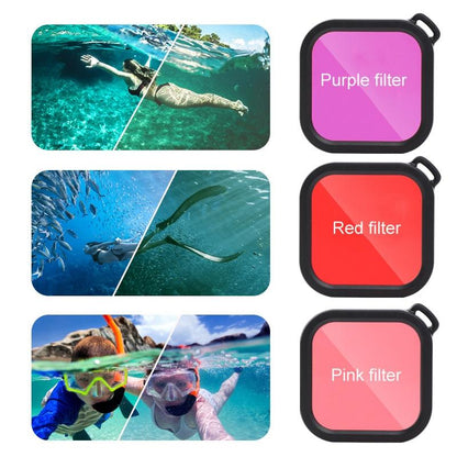 Waterproof Case For Gopro Hero8 With Touch Back Cover And Lens Filter - 45M-1915197007056736260