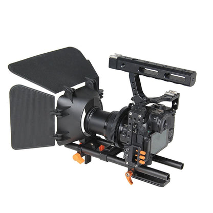 Sony A7 Cage Set With Stabilizer Follow Focus And Matte Box - Orange-1915196535335948288