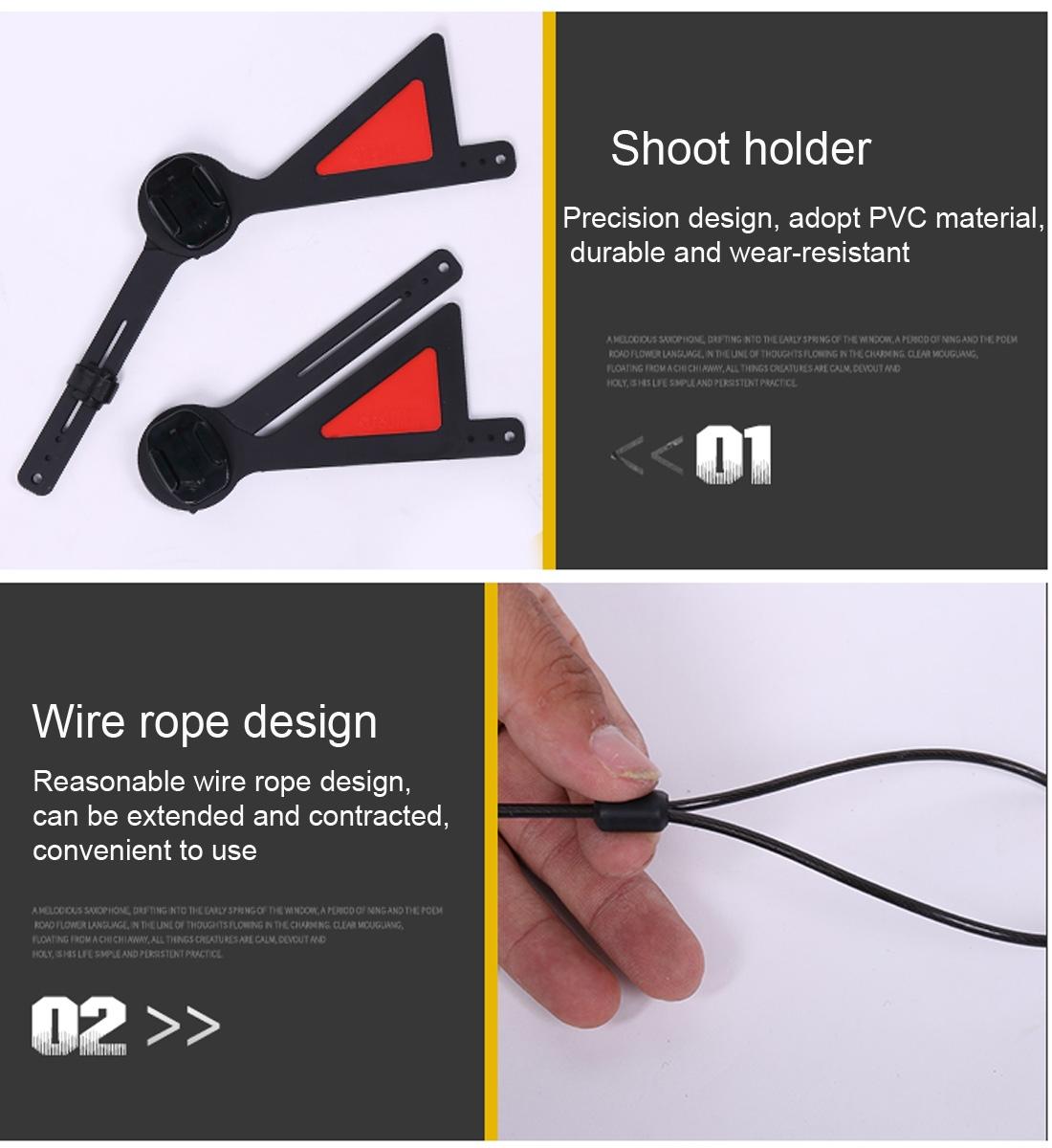 360 Degree Selfie Mount For Action Cameras With Flex Clamp-1915196784641183747