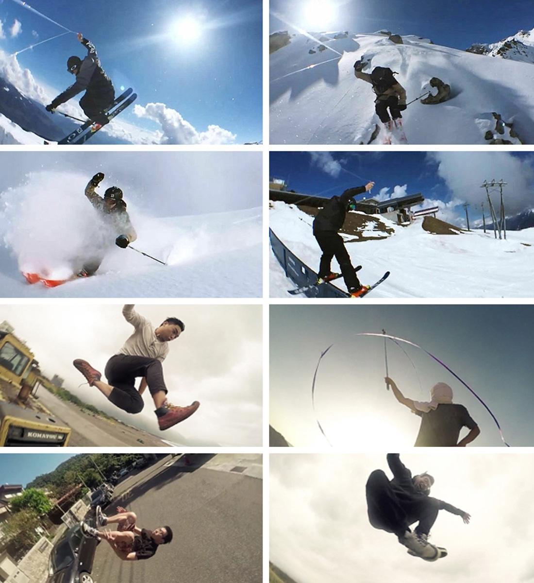 360 Degree Selfie Mount For Action Cameras With Flex Clamp-1915196784641183750