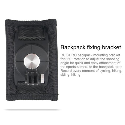 360 Degree Rotating Quick Release Backpack Strap Mount For Gopro Hero12-1915196746493988867