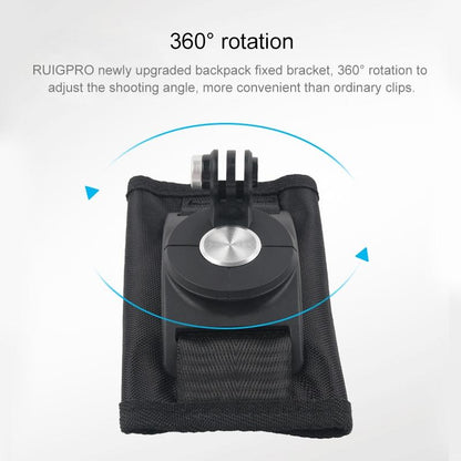 360 Degree Rotating Quick Release Backpack Strap Mount For Gopro Hero12-1915196746493988870