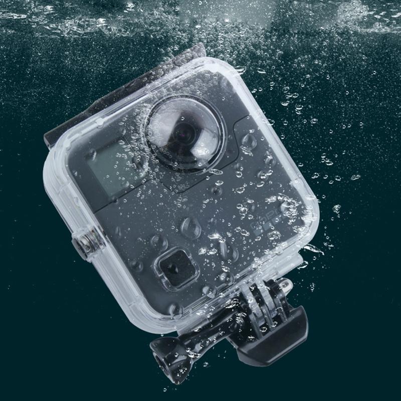 Waterproof Housing For Gopro Fusion With Mount And Wrench-1915197420820631552