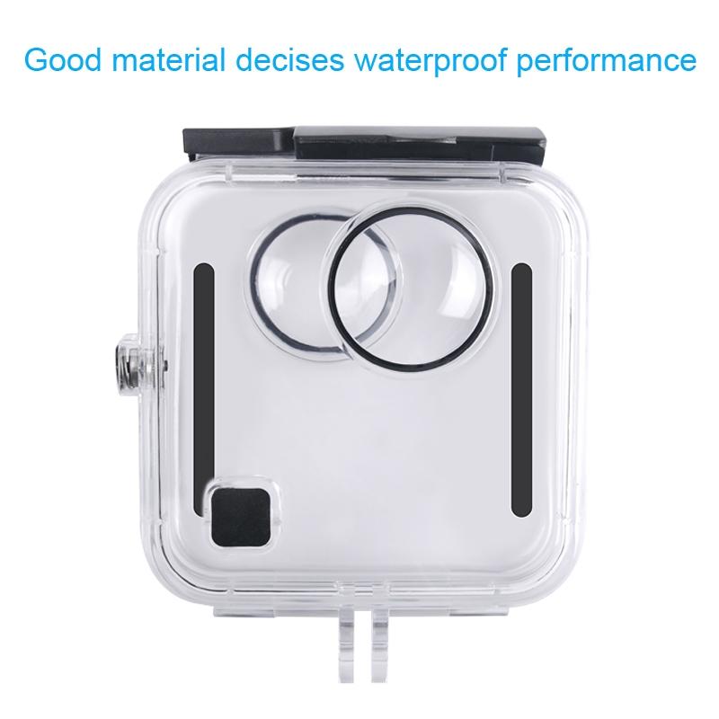 Waterproof Housing For Gopro Fusion With Mount And Wrench-1915197420820631555