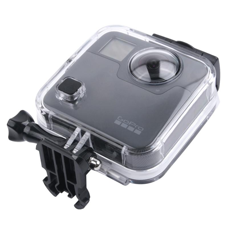 Waterproof Housing For Gopro Fusion With Mount And Wrench-1915197420820631557