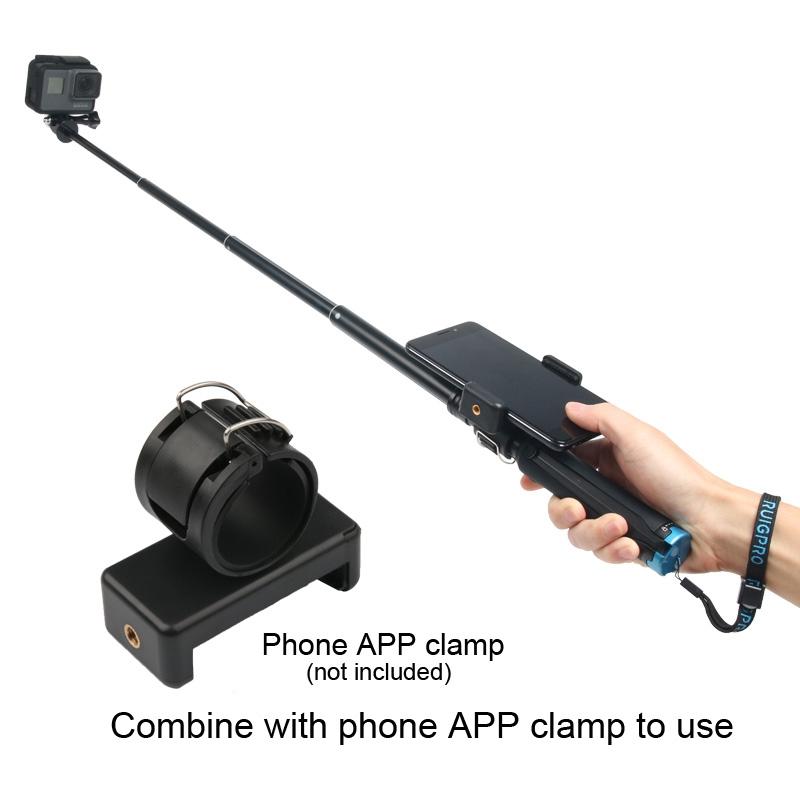 Foldable Tripod Selfie Stick For Action Cameras - 23.5-81Cm Length-1915197152213209094