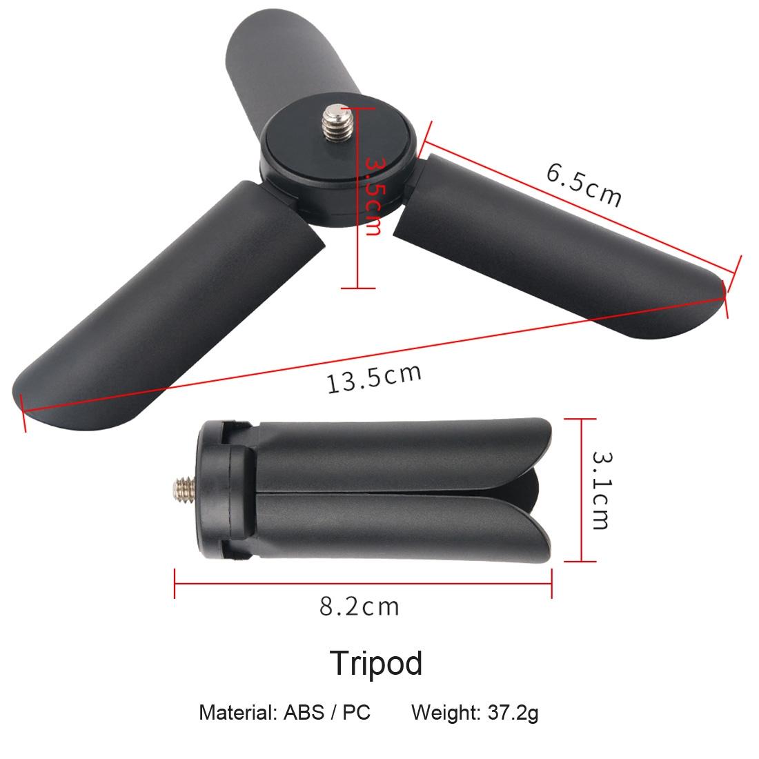 Compact Tripod Mount For Dji Mobile 2 With Flashlight Extension-1915197820533608454