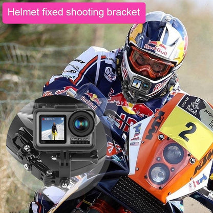 Multi-Joint Arm Mount Set For Cycling Helmets - Compatible With Dji Action Gopro And Other Action Cameras-1915197637083140101