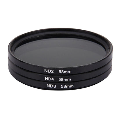 58Mm Nd Filter Kit For Gopro Xiaomi Yi And Sjcam Action Cameras-1915197918789373954