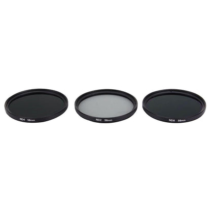 58Mm Nd Filter Kit For Gopro Xiaomi Yi And Sjcam Action Cameras-1915197918789373959