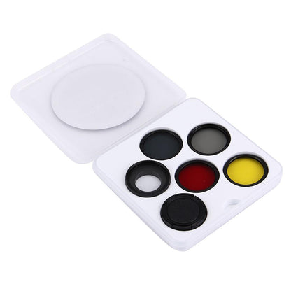 37Mm Lens Filter Set For Gopro Hero4 / 3 / 3+ With Cpl Uv Nd4 Fld Filters And Protective Cap-1915197582364250118