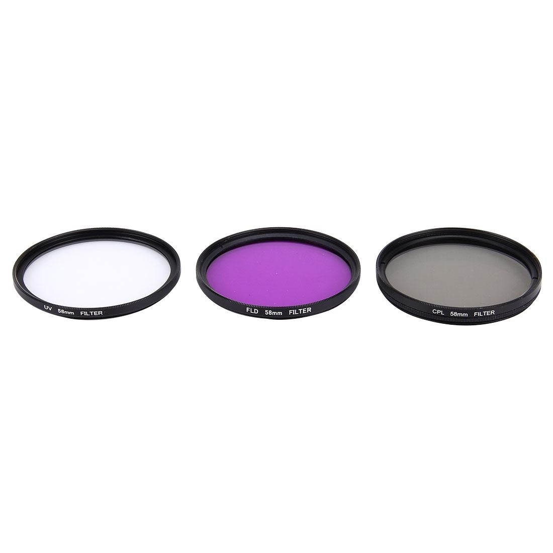 58Mm Professional Lens Filter For Gopro And Xiaomi Yi Sport Camera - Cpl Uv Fld-1915197234044080134