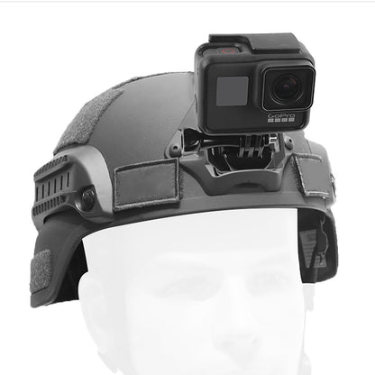 Aluminium Alloy Helmet Selfie Stand For Gopro And Xiaoyi Sports Camera-1915198006991392776