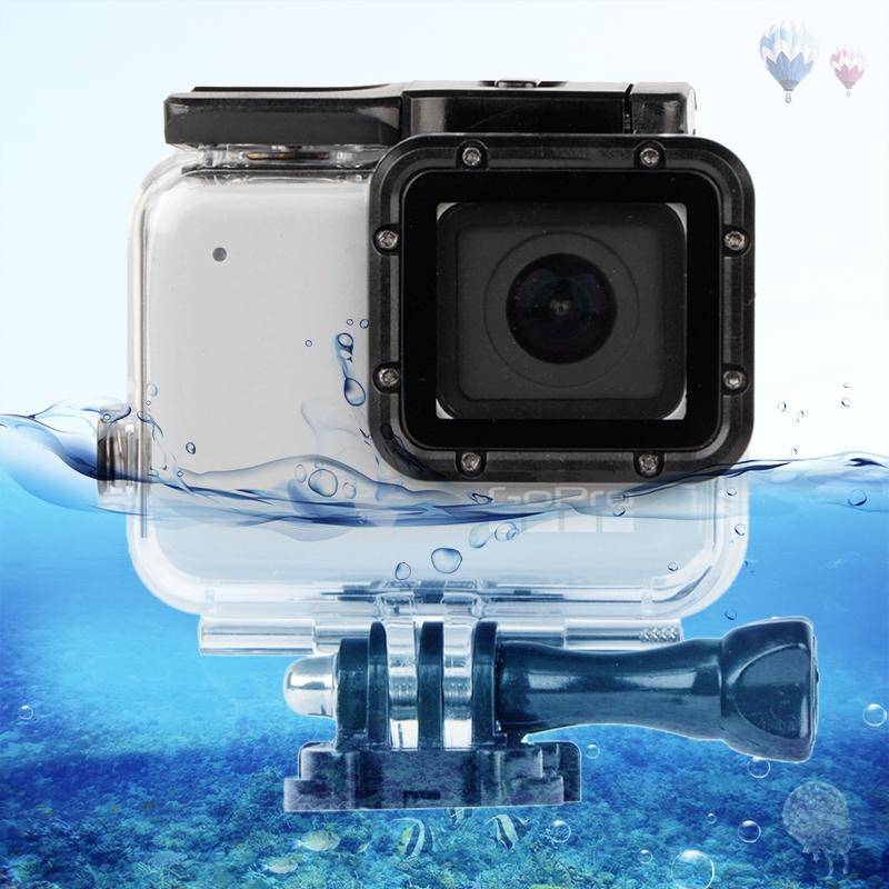 Waterproof Touch Back Cover For Gopro Hero7 - White / Silver-1915197288167378944