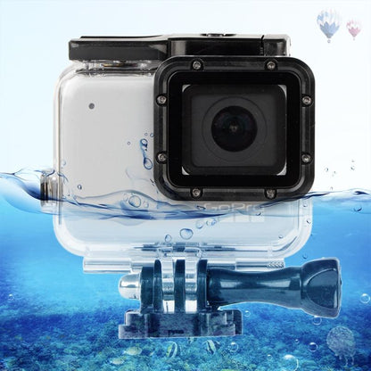 Waterproof Touch Back Cover For Gopro Hero7 - White / Silver-1915197288167378944