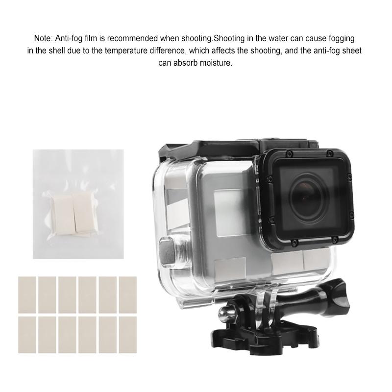 Waterproof Touch Back Cover For Gopro Hero7 - White / Silver-1915197288167378947